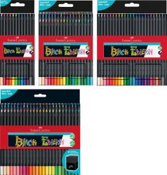 Black Edition Etui de 12 crayons de couleurs peau Faber Castell