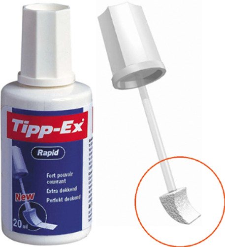 Correcteur liquide Tipp-Ex Rapid avec éponge